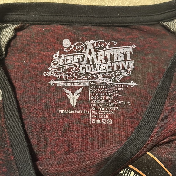 Long sleeve shirt secret artist collection - Picture 2 of 2